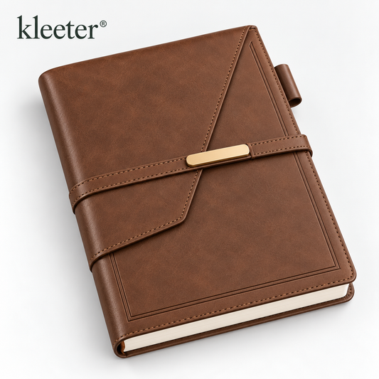 Kleeter® Premium Leather Journal – Elegant Writing for Everyday Life