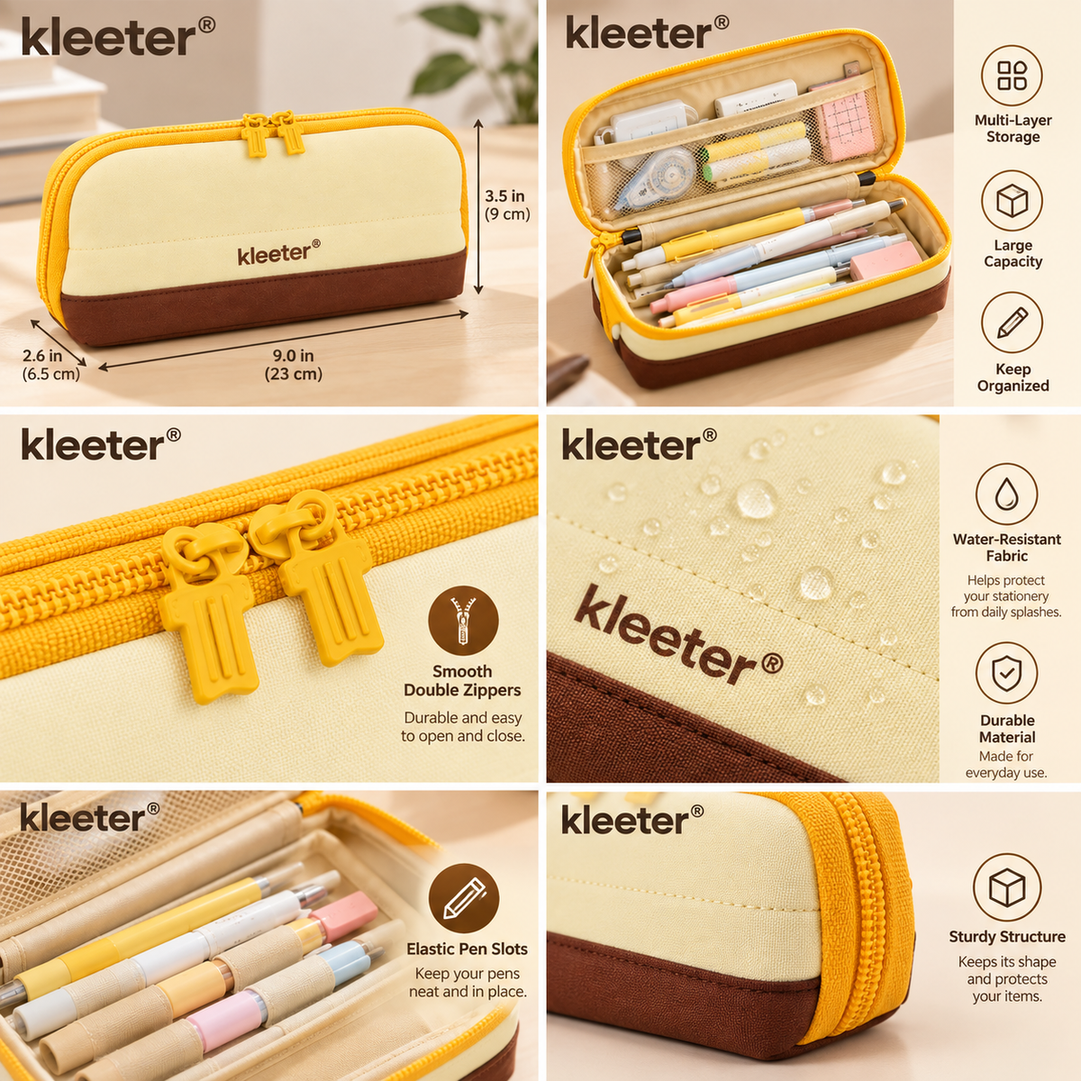 kleeter® Large-Capacity Pencil Case