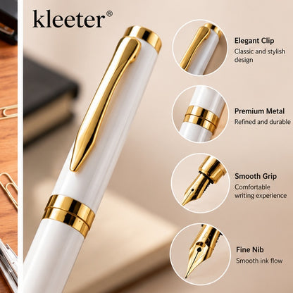 Kleeter® Premium Fountain Pen Set – Elegant Writing, Timeless Style