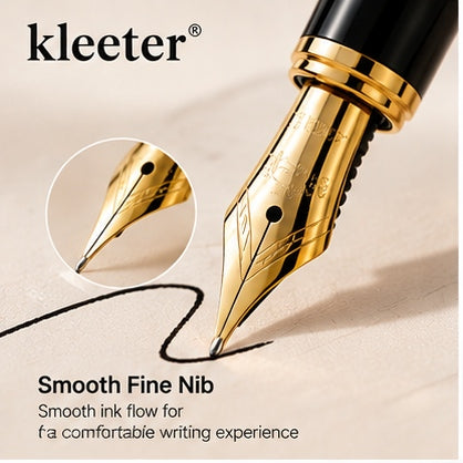 Kleeter® Luxury Fountain Pen – Smooth Writing with Timeless Elegance