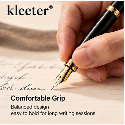 Kleeter® Luxury Fountain Pen – Smooth Writing with Timeless Elegance