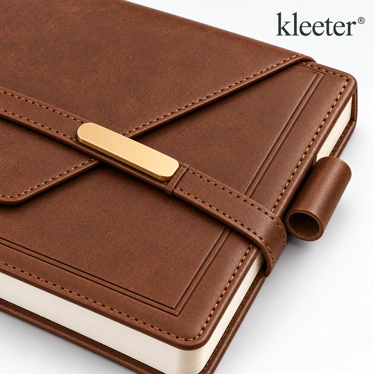 Kleeter® Premium Leather Journal – Elegant Writing for Everyday Life