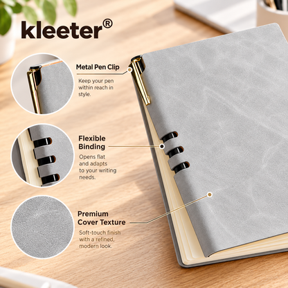 kleeter® Premium Disc-Bound NotebookRe