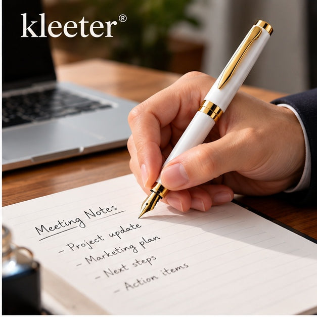 Kleeter® Premium Fountain Pen Set – Elegant Writing, Timeless Style